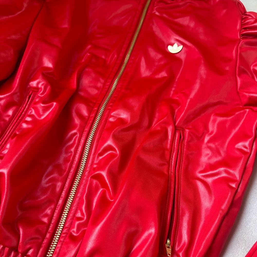 Red Adidas Jacket - Picture 2 of 3